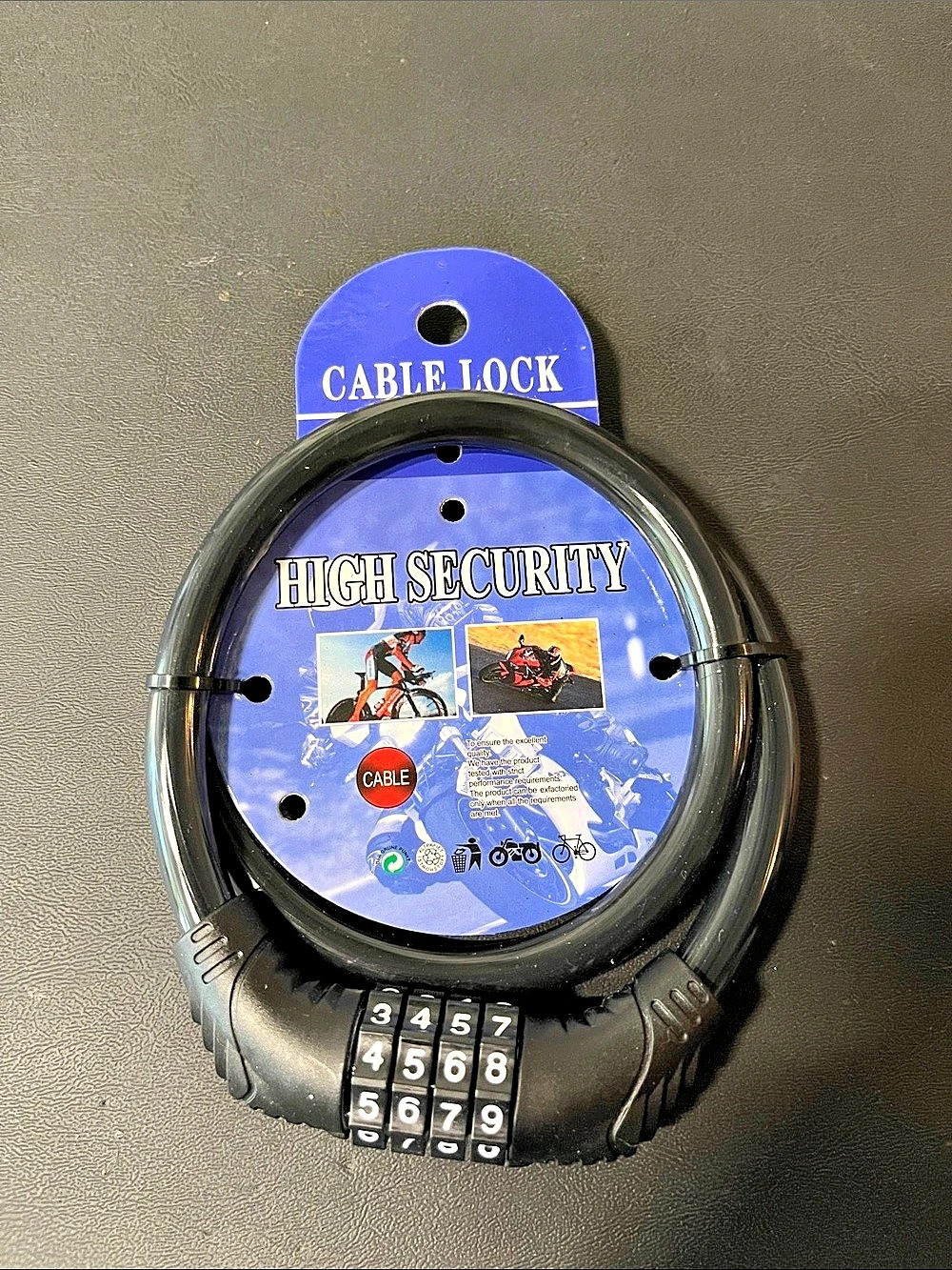 High Security Cable Lock